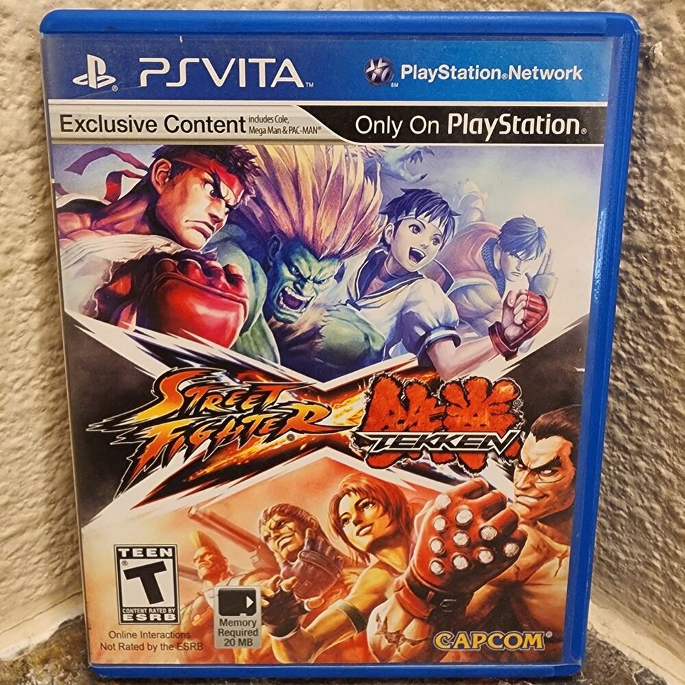 Game - Street Fighter X Tekken (CIB) - PSVita